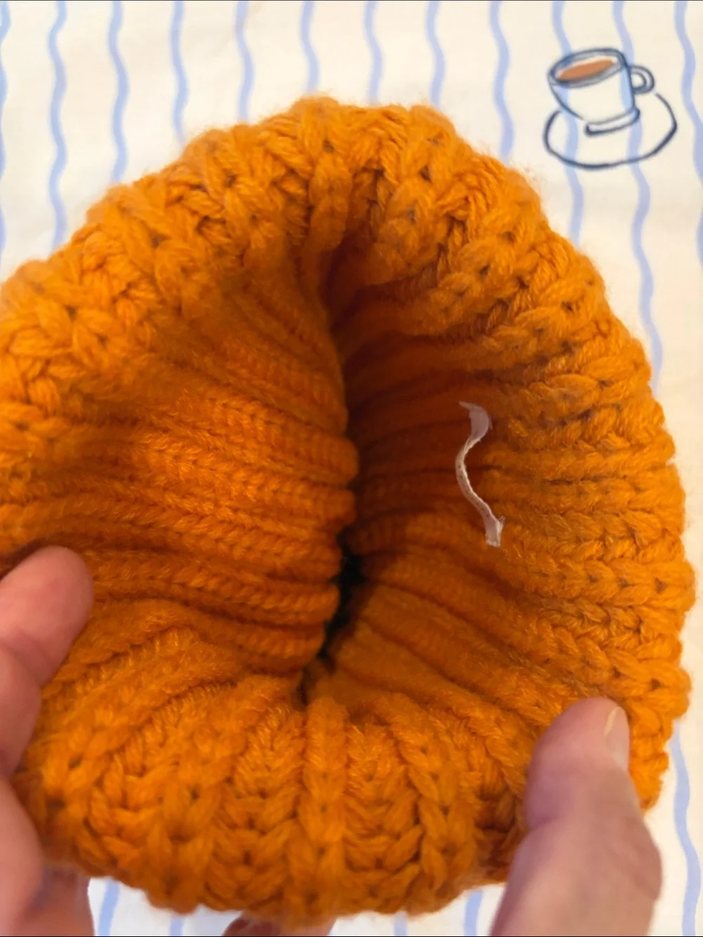 Baby Pumpkin Knit Beanie Hat 🎃